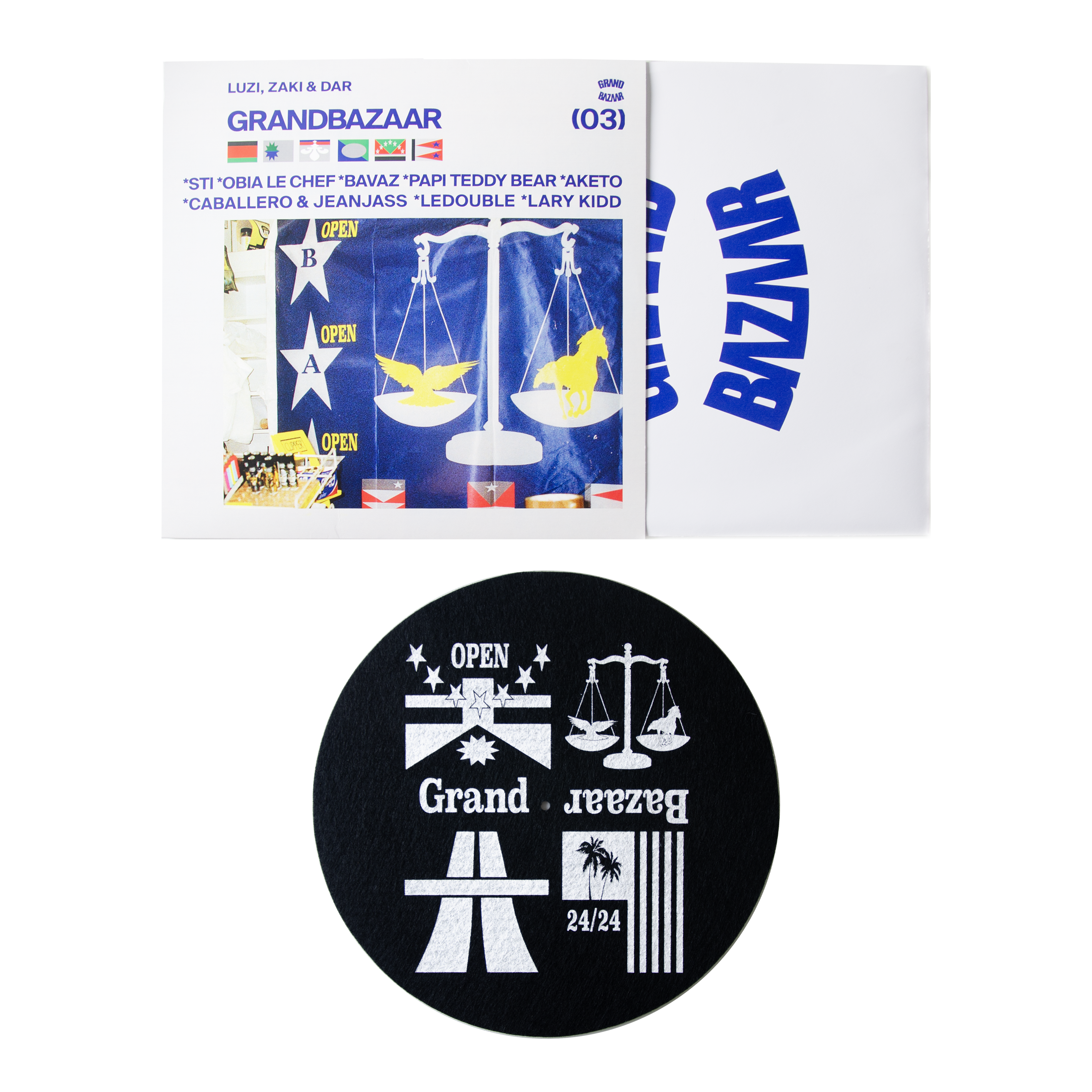 Vinyle + Feutrine “GrandBazaar (03)“