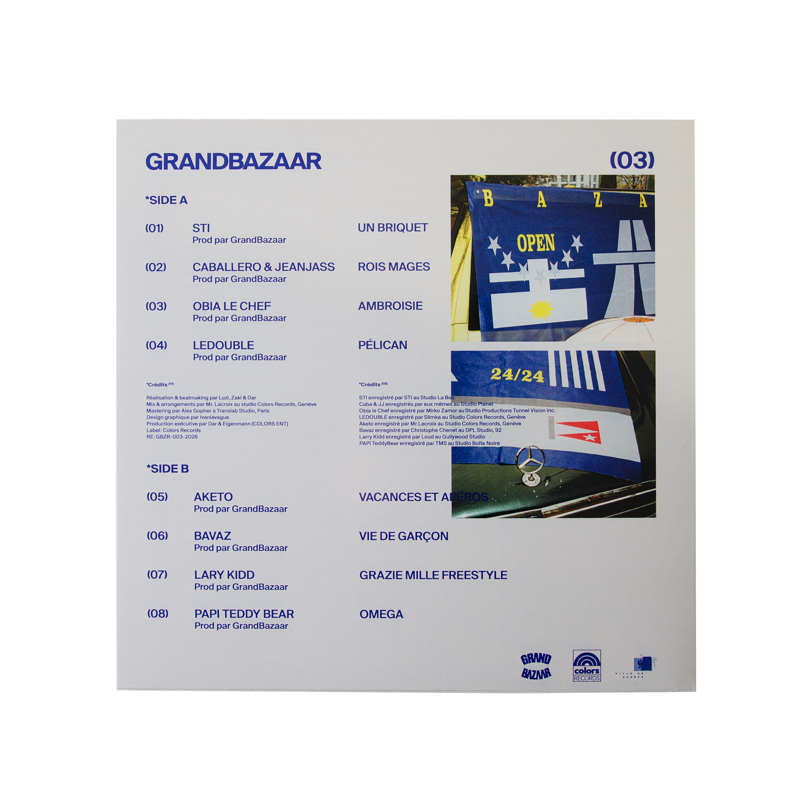 Vinyle “GrandBazaar (03)“