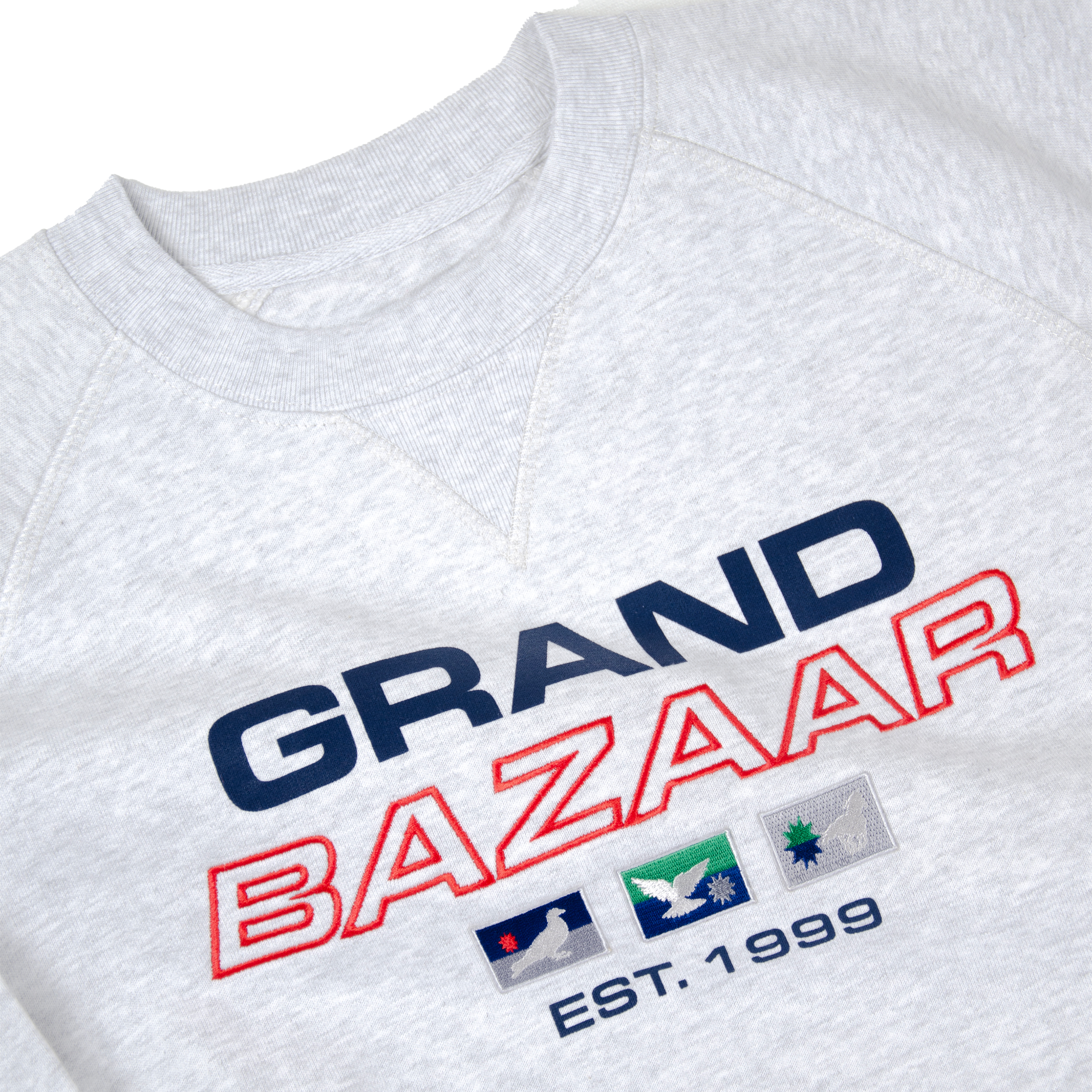 Crewneck “GB FLAGSHIP“ gris