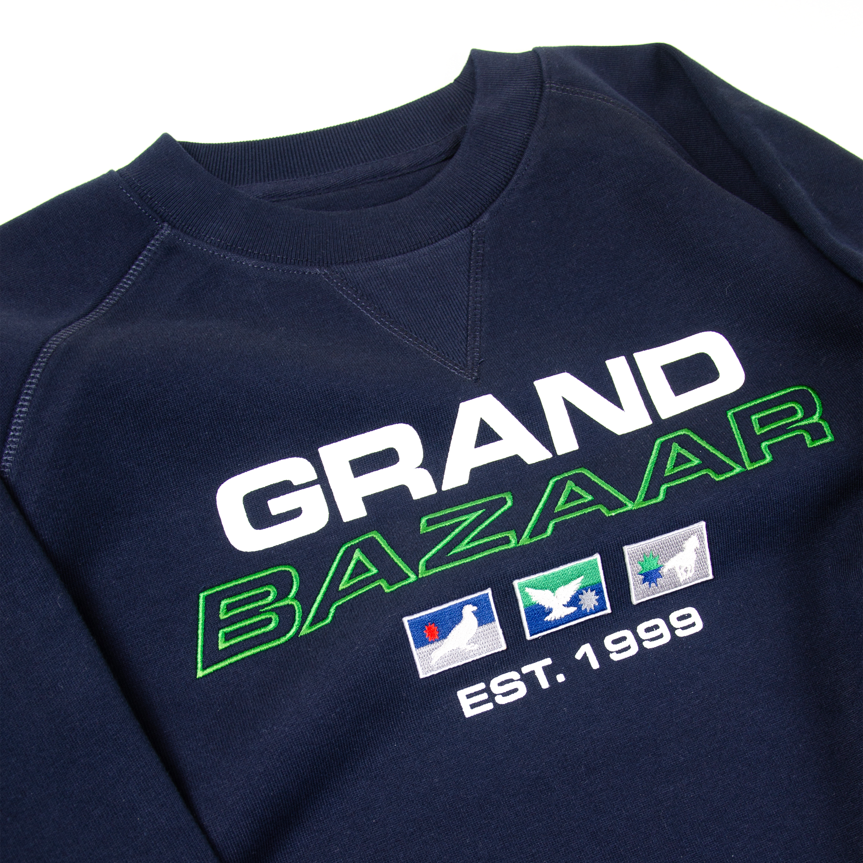 Crewneck “GB FLAGSHIP“ navy